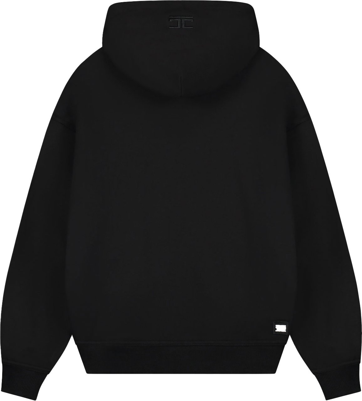 JORCUSTOM Signature Zipped Hoodie Black Zwart