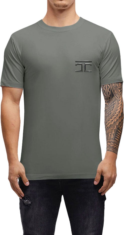 JORCUSTOM Atlas Slim Fit T-Shirt AnthGrey Grijs