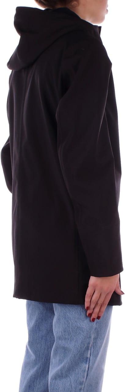 K-WAY Coats Blackblue Depth Zwart