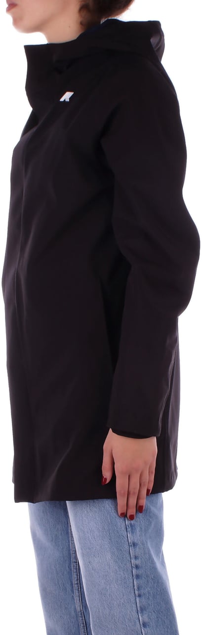 K-WAY Coats Blackblue Depth Zwart