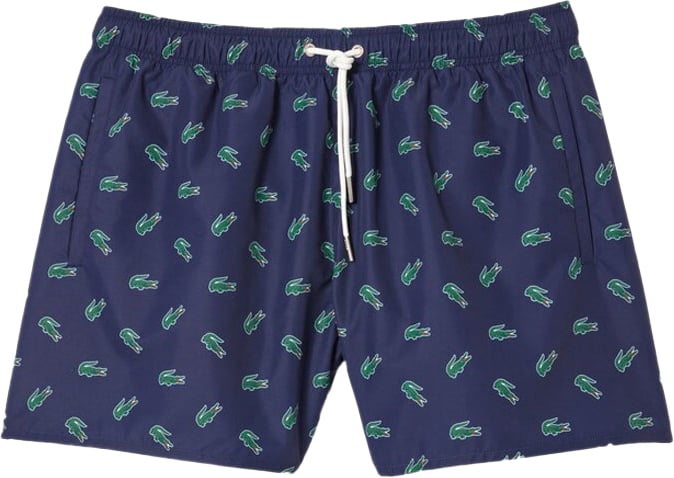Lacoste Lacoste Zwembroeken Donkerblauw Mh7188 Blauw
