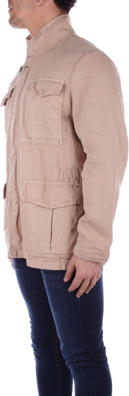 Fay Coats Beige Beige