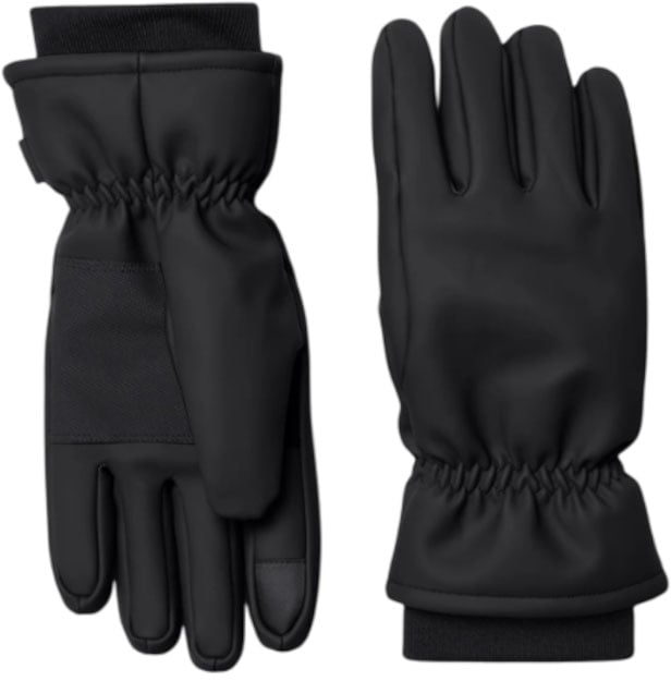 Rains Gloves Black Zwart