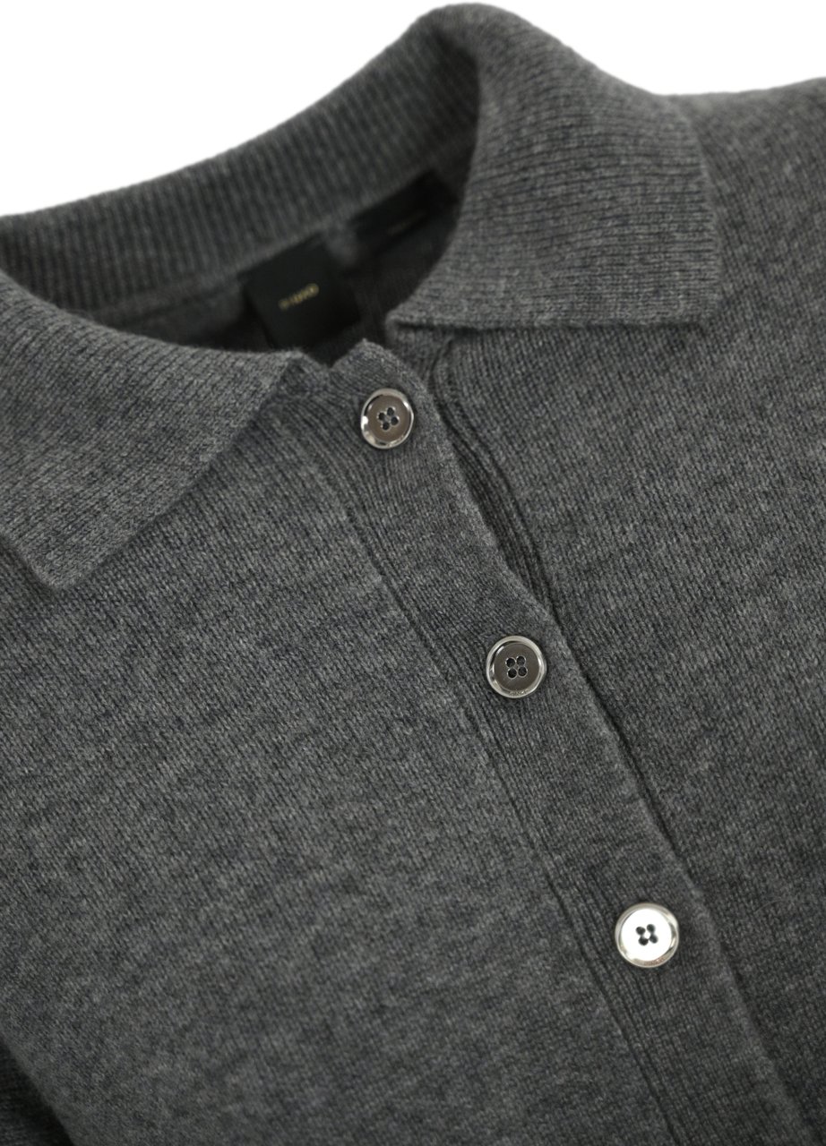 Pinko Sweaters Grey Grijs