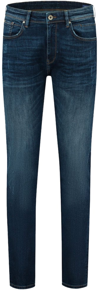 Purewhite Purewhite The Ryan Slim Fit Tapered Leg Blauw
