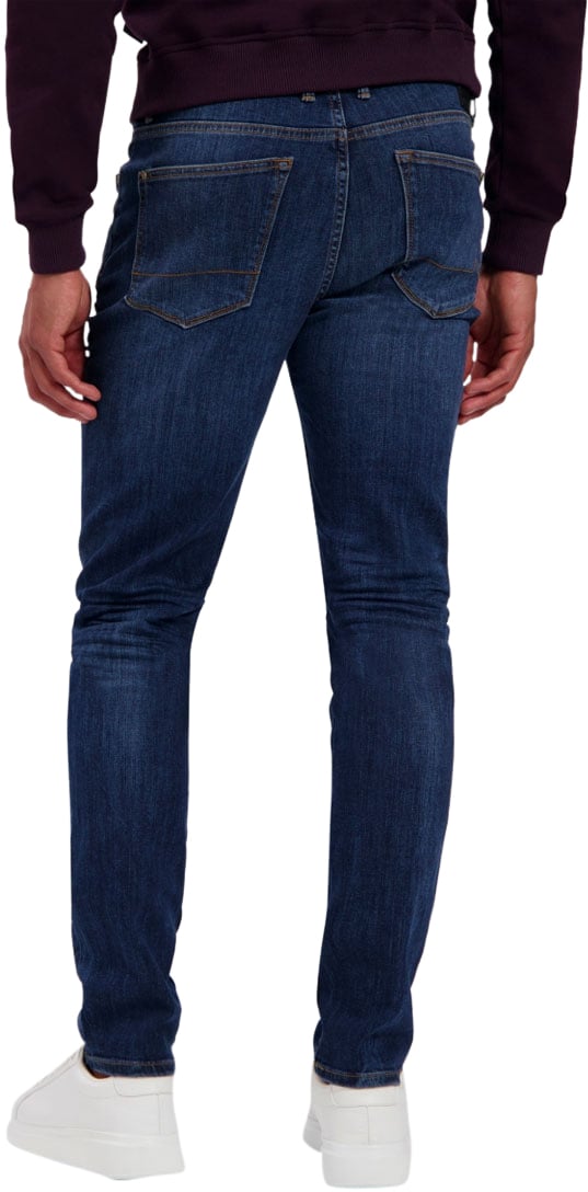 Purewhite Purewhite The Ryan Slim Fit Tapered Leg Blauw