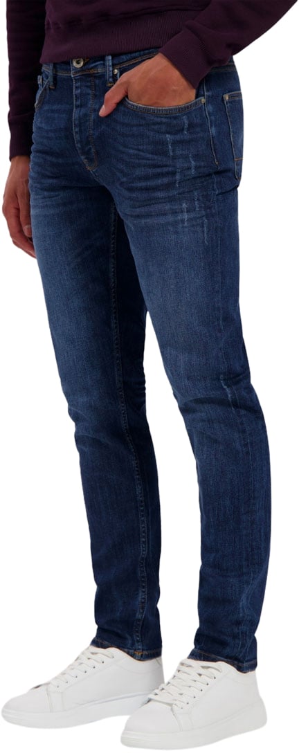 Purewhite Purewhite The Ryan Slim Fit Tapered Leg Blauw