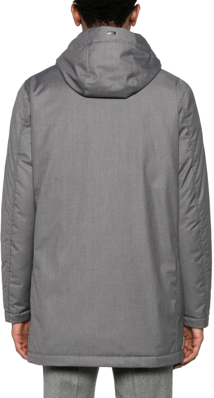 Herno Elegant Hooded Jacket Divers
