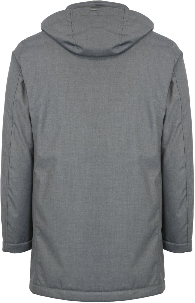 Herno Elegant Hooded Jacket Divers