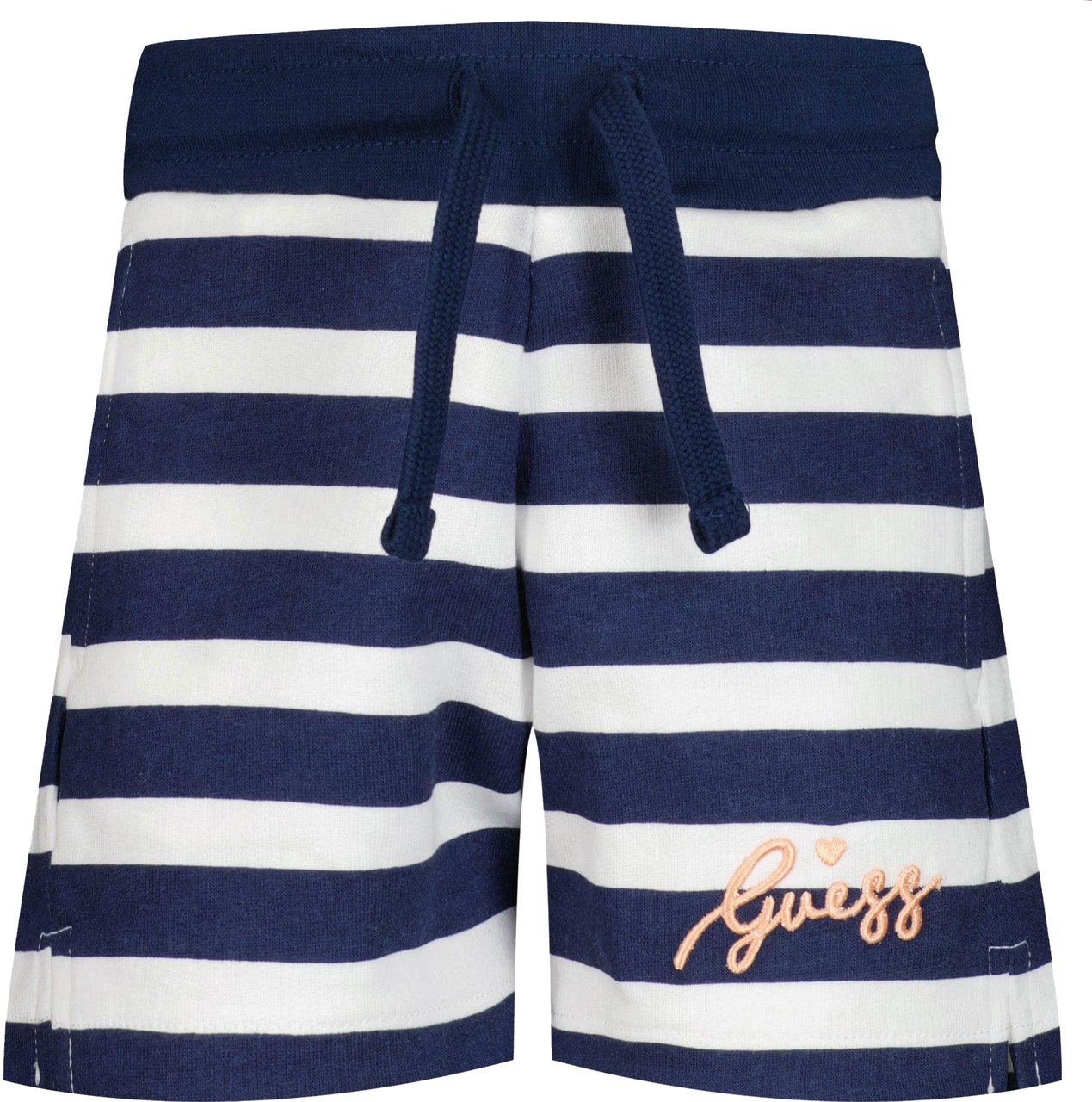 Guess Guess Kinder Meisjes Shorts In Navy Blauw