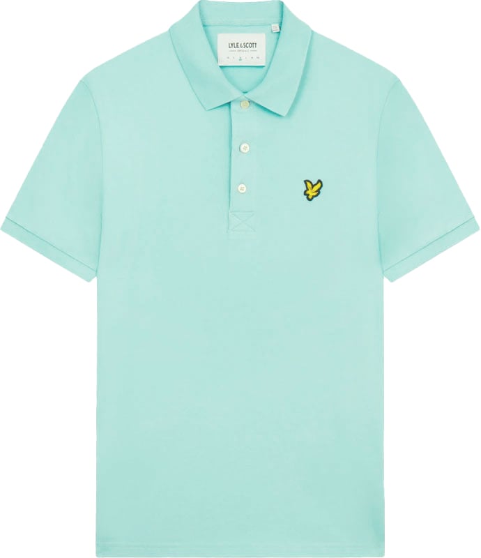 Lyle & Scott Lyle &amp; Scott Plain Polo Shirt Blauw