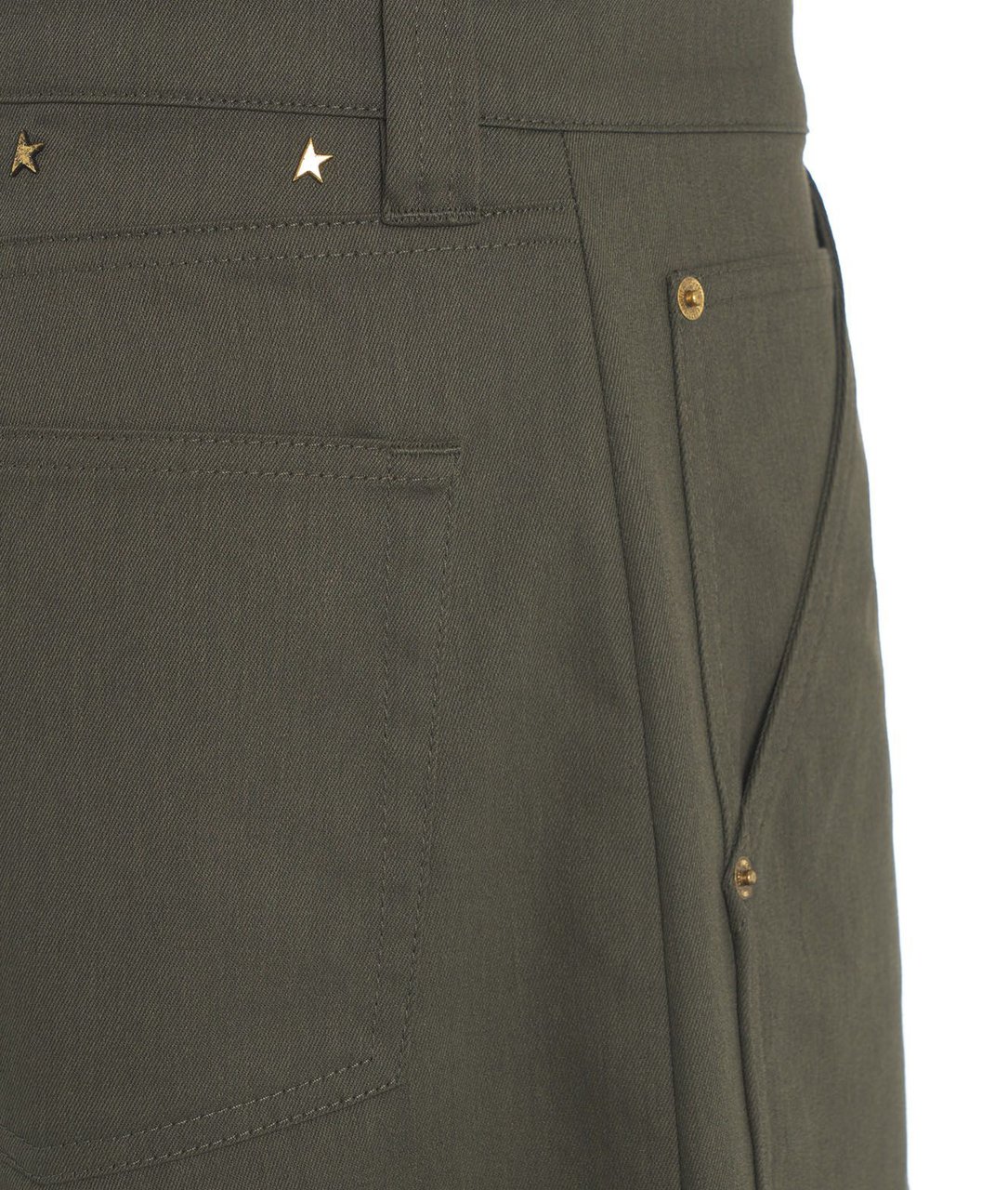 Golden Goose Wide leg cargo pants Groen