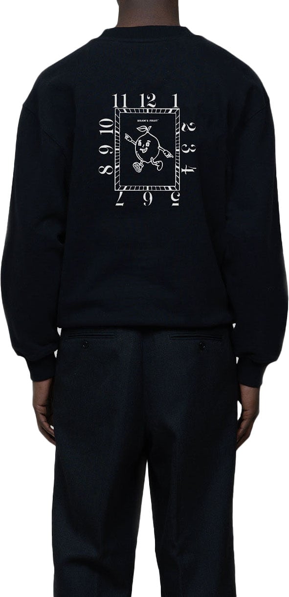 Bram's Fruit Tank Dial Crewneck - Black Zwart
