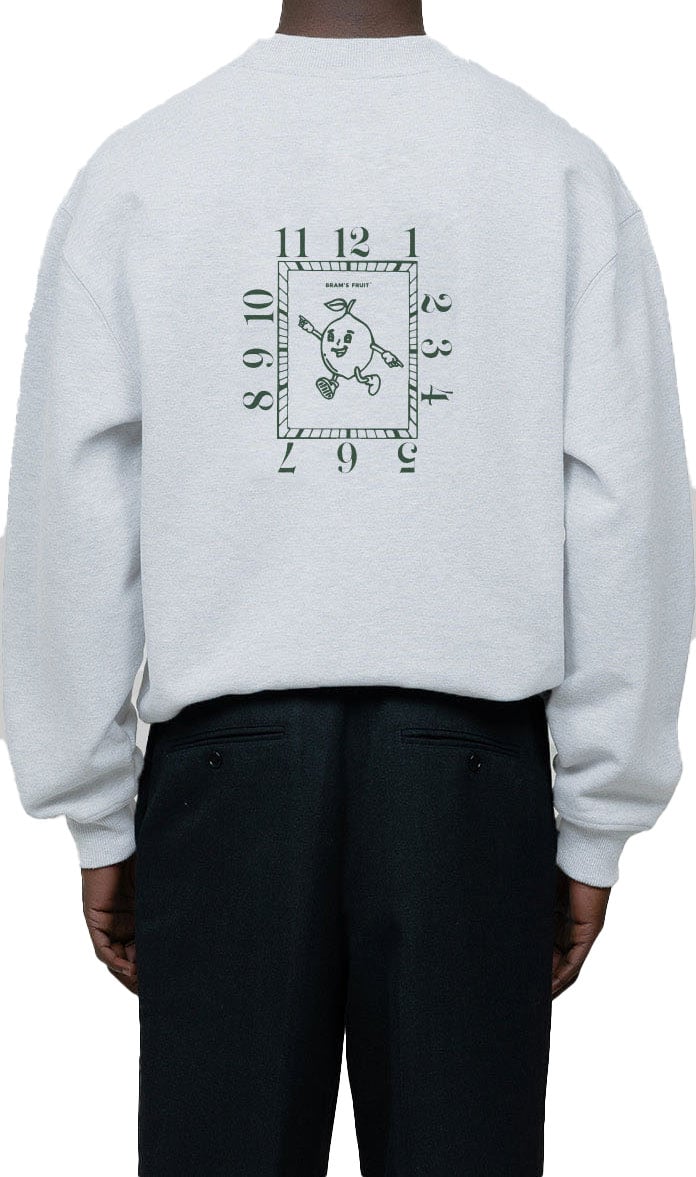 Bram's Fruit Tank Dial Crewneck - Grey Grijs