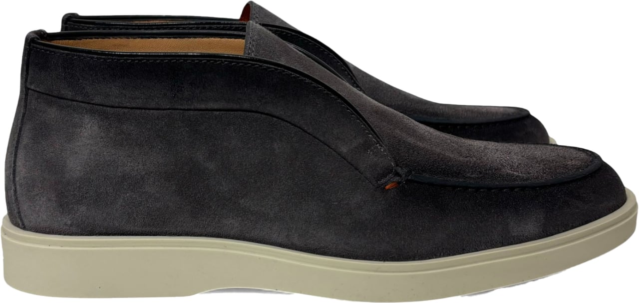 Santoni Instapper hoog grijs Grijs