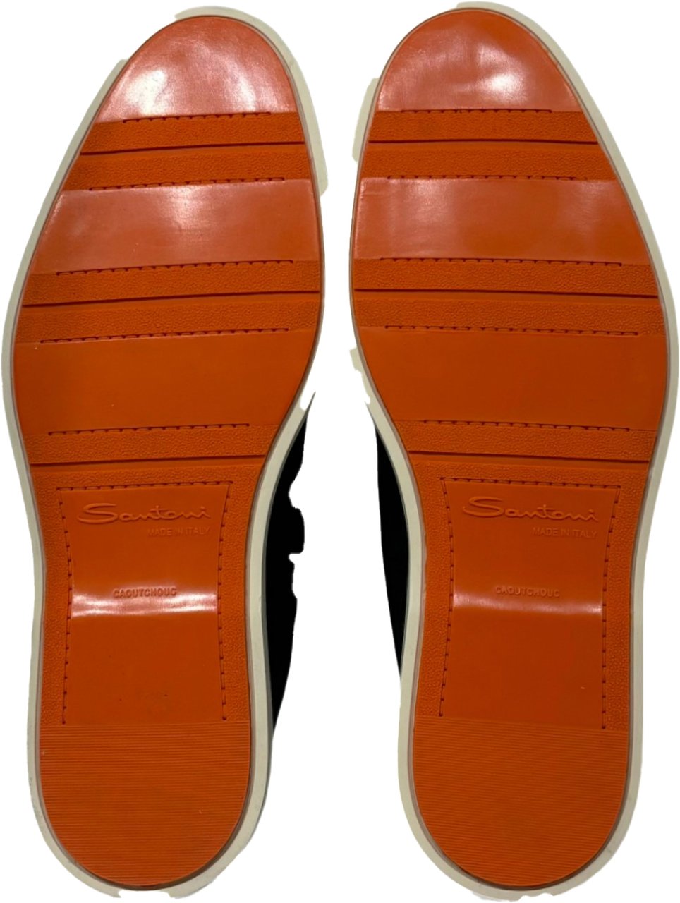 Santoni instapper hoog digits zwart Zwart