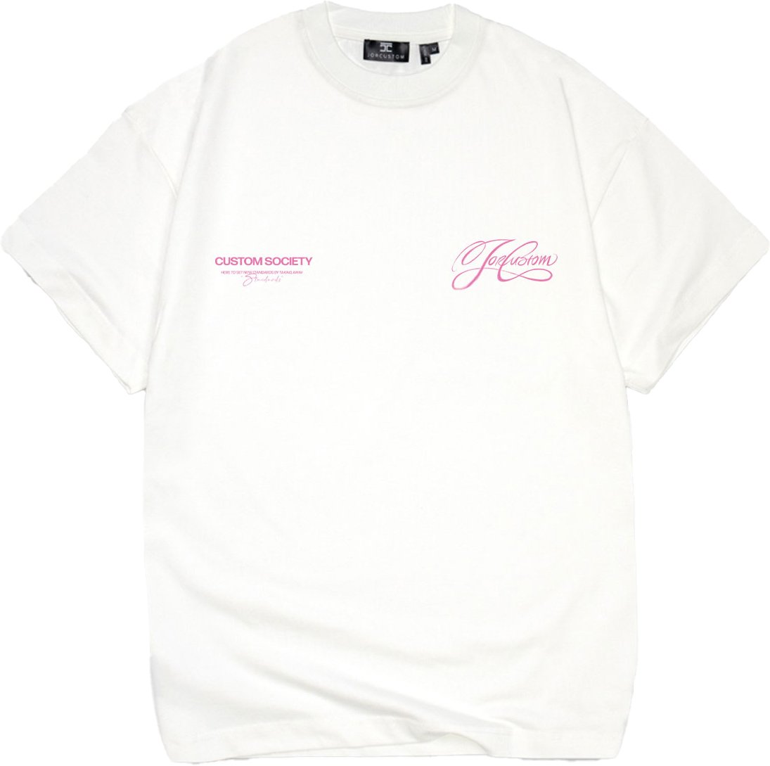 JORCUSTOM Signature T-Shirt Wit