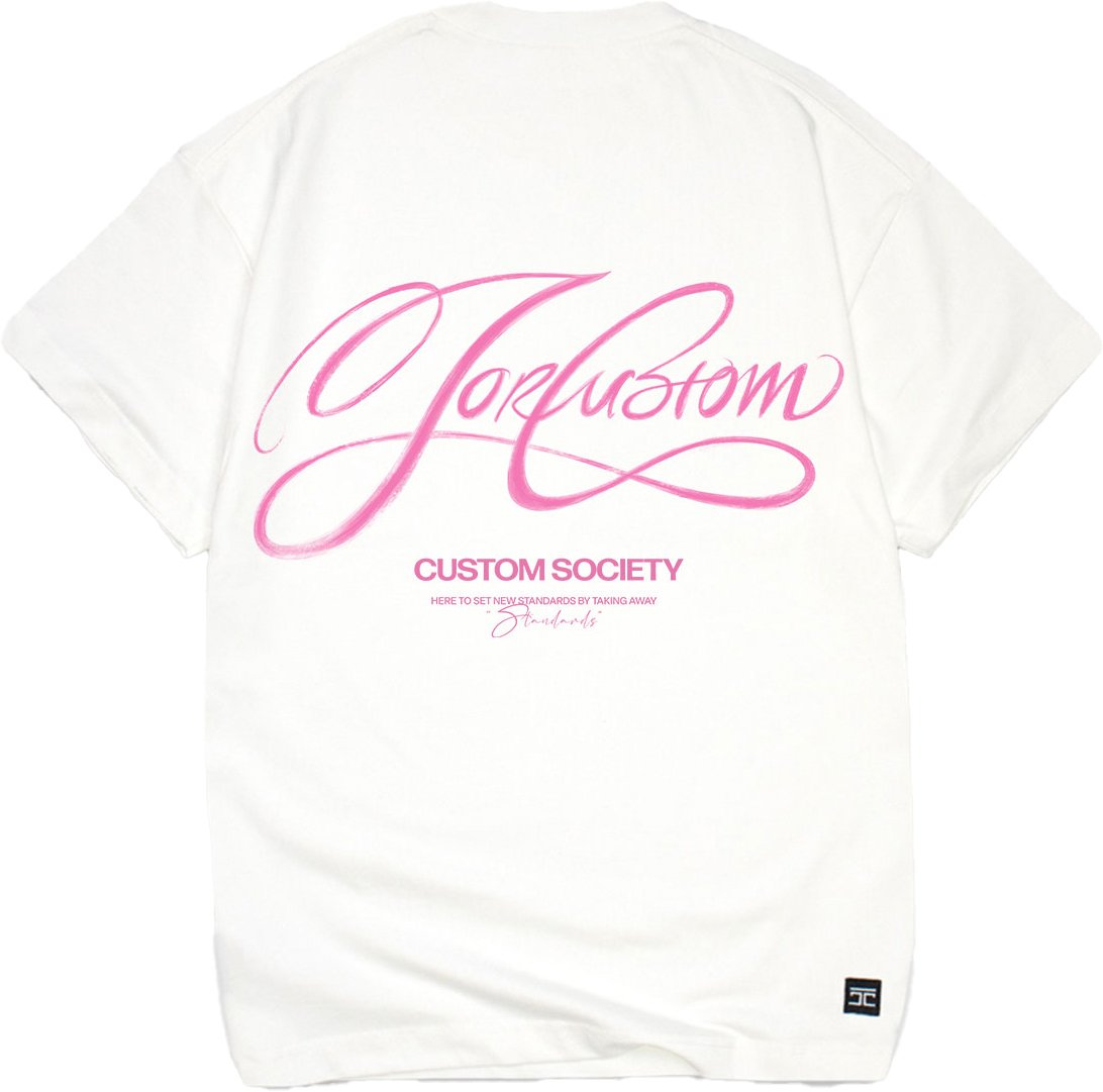 JORCUSTOM Signature T-Shirt Wit