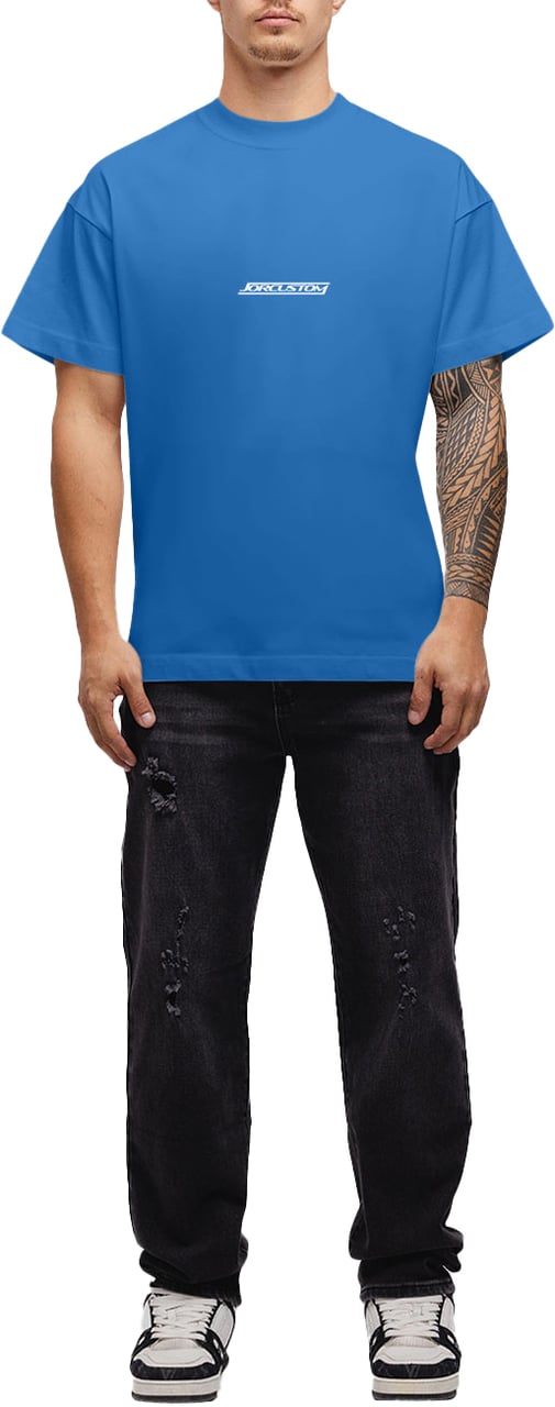 JORCUSTOM Signature Cap Cobalt Blauw