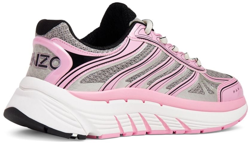 Kenzo Pace Tech Runner Logo Sneakers Roze