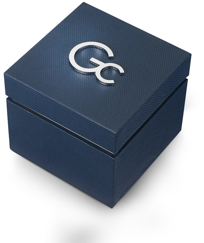 Guess Gc Spirit Tonneau Y83004G7MF herenhorloge Blauw