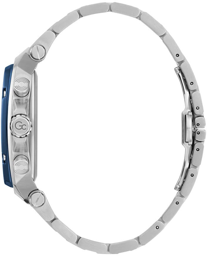Guess Gc Y83005G7MF Spirit Tonneau horloge Blauw