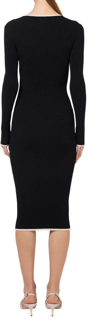 Elisabetta Franchi Dresses Neroburro Zwart