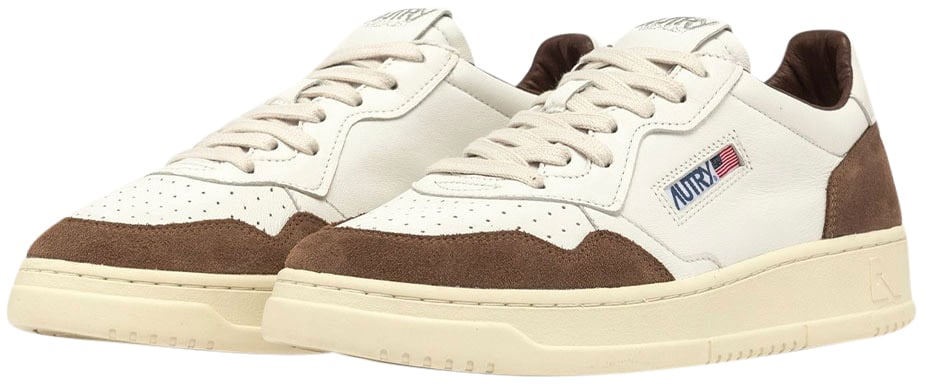 Autry Sneakers Goatsuede Whtcigar Wit