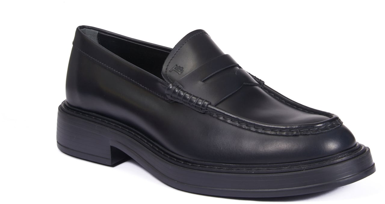 Tod's Mocassino in Pelle Zwart