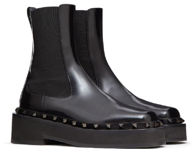 Valentino Bootie Black Zwart