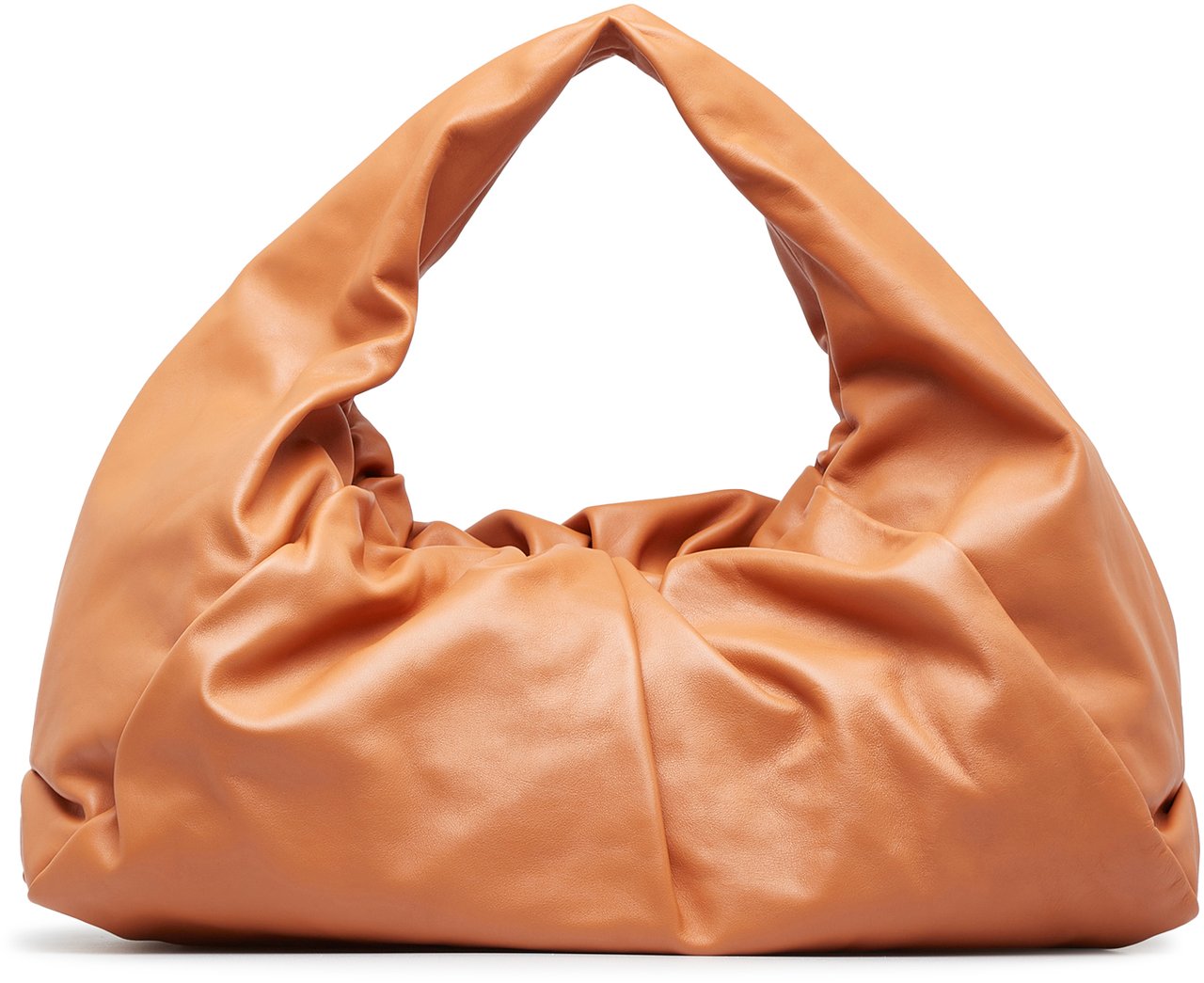 Bottega Veneta Lambskin The Shoulder Pouch Bruin