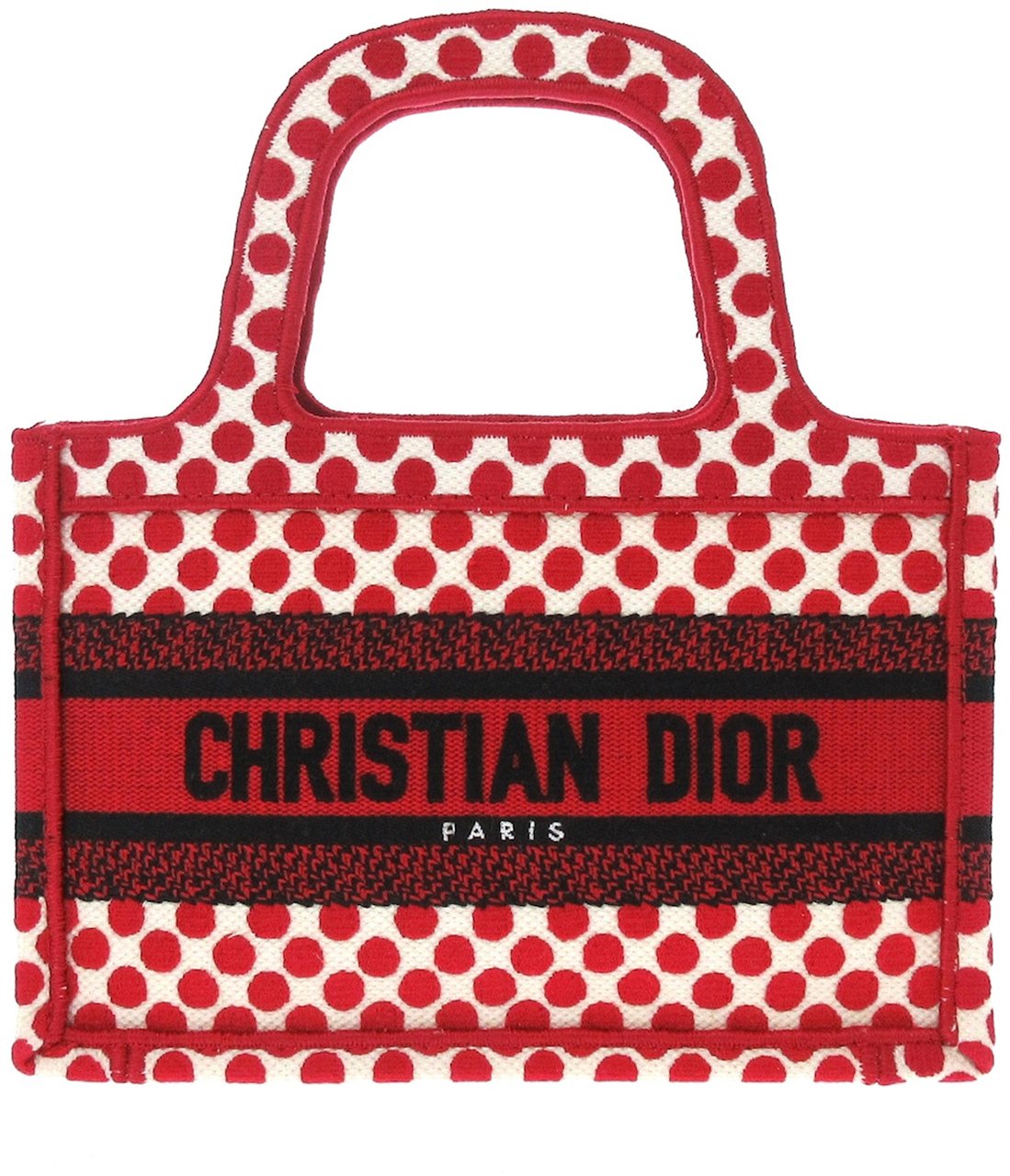 Dior Mini Dioramour Book Tote Rood