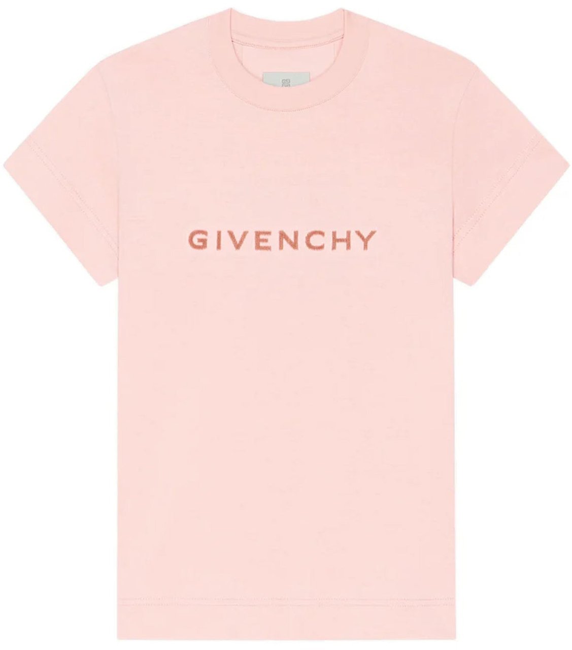 Givenchy Tshirt Short Sleeves Pink Roze