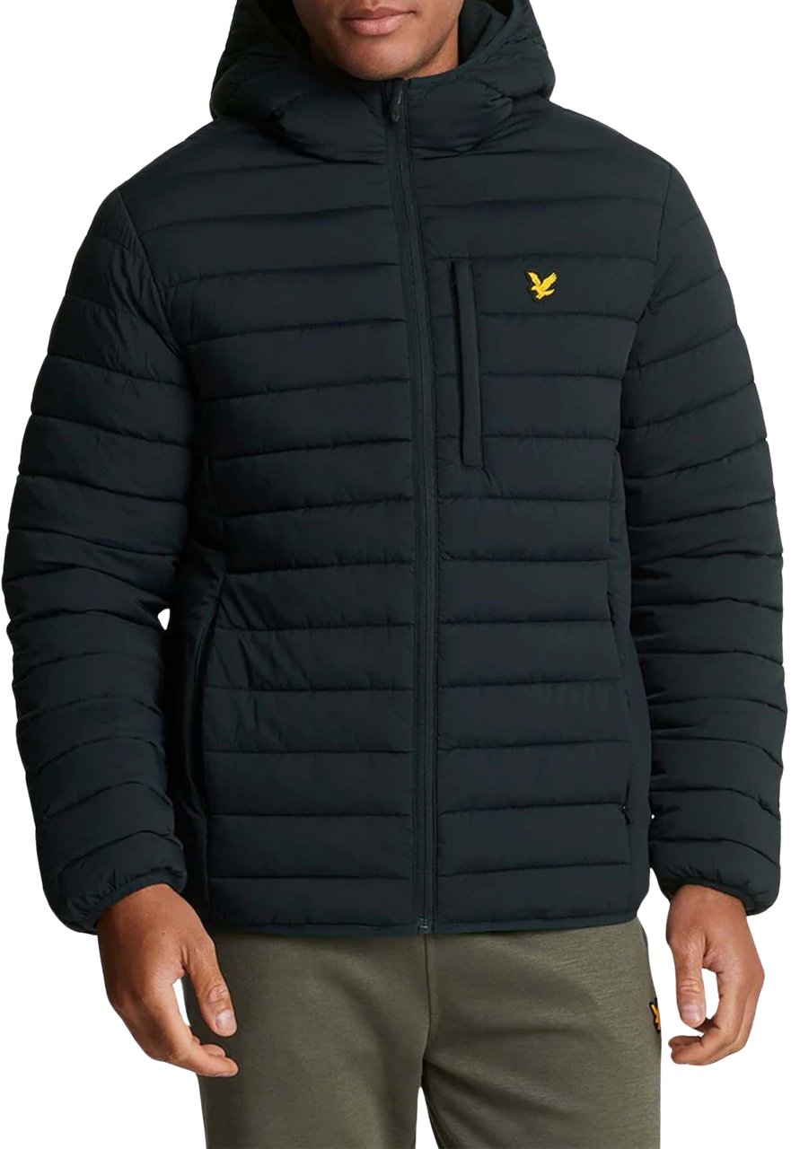 Lyle & Scott Stretch Lightweight Quilted Jas Blauw