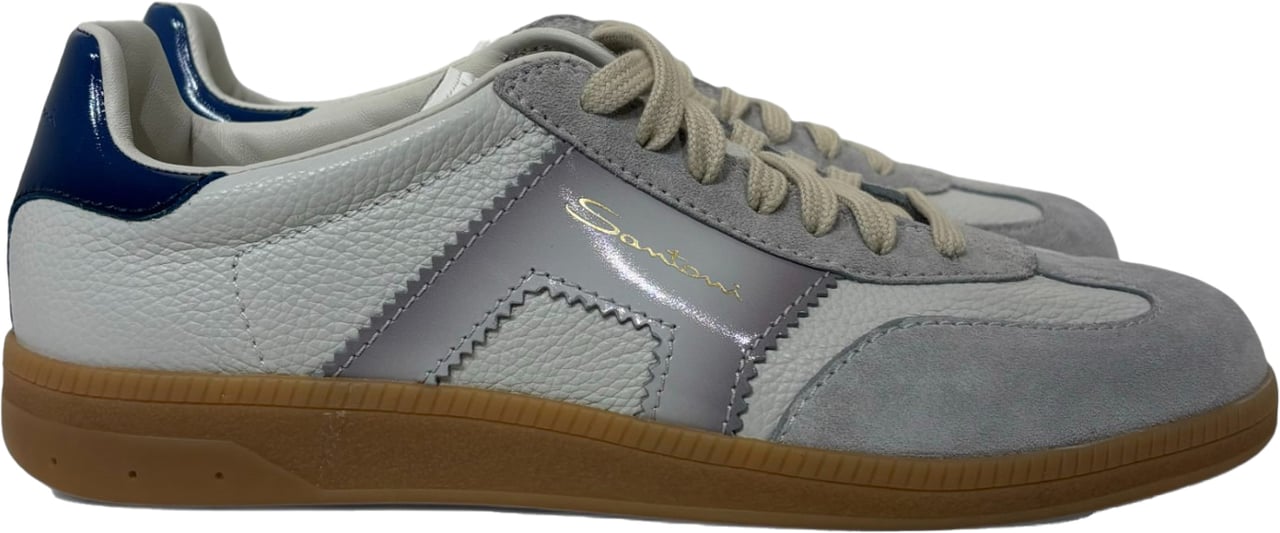 Santoni sneaker olympic Grijs