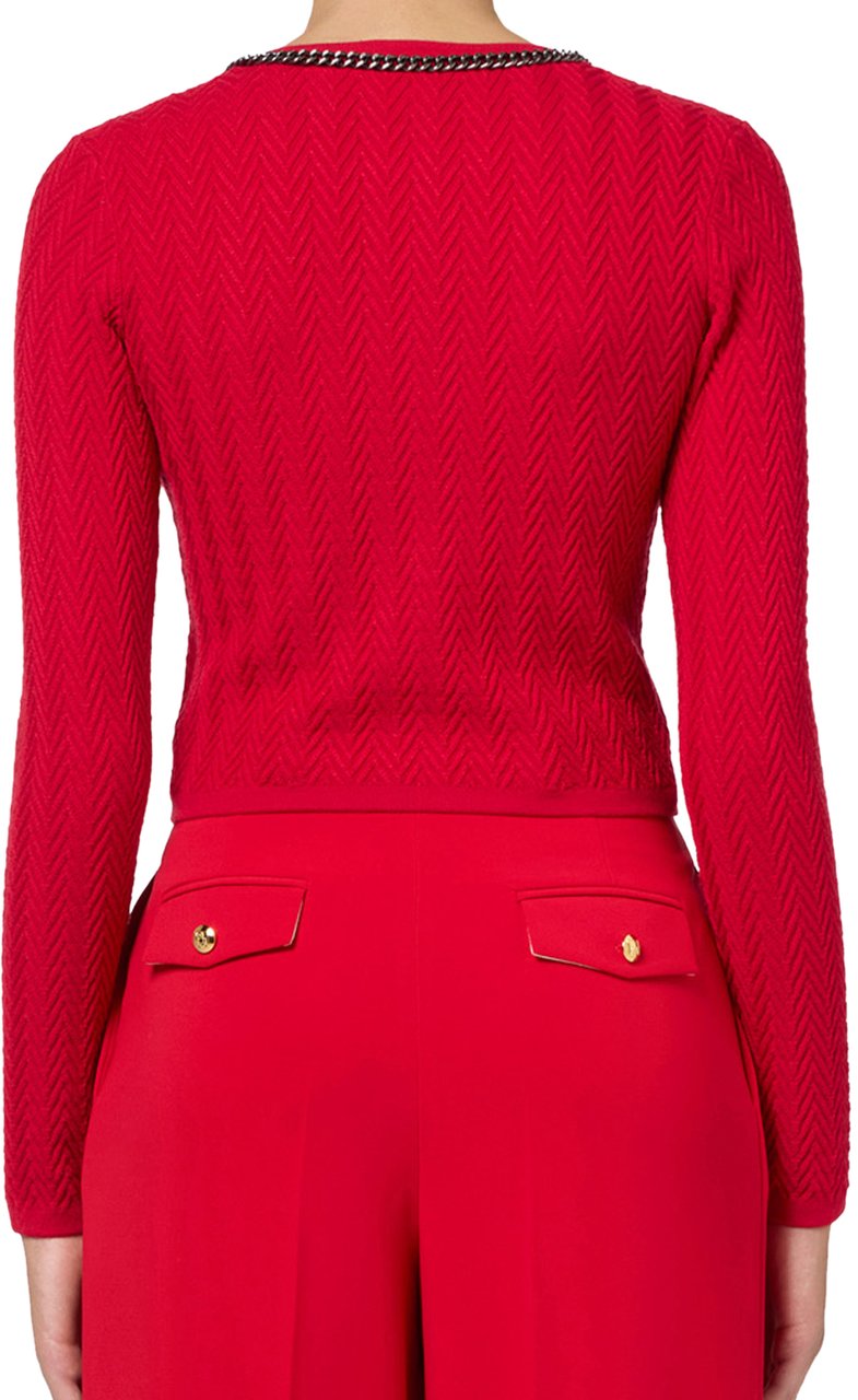Elisabetta Franchi Sweaters Red Rood
