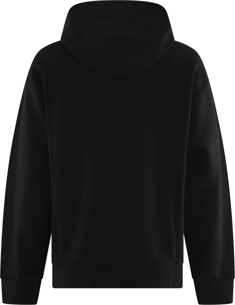 Dolce & Gabbana Heren Cotton jersey hoodie Zwart