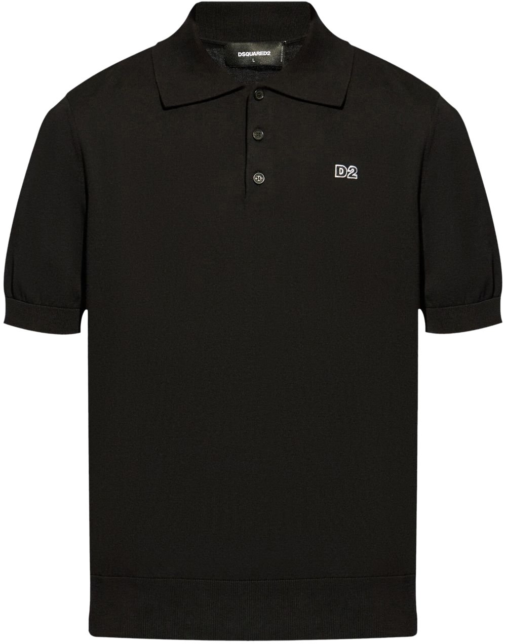 Dsquared2 Dsquared2 T-shirts and Polos Black Zwart
