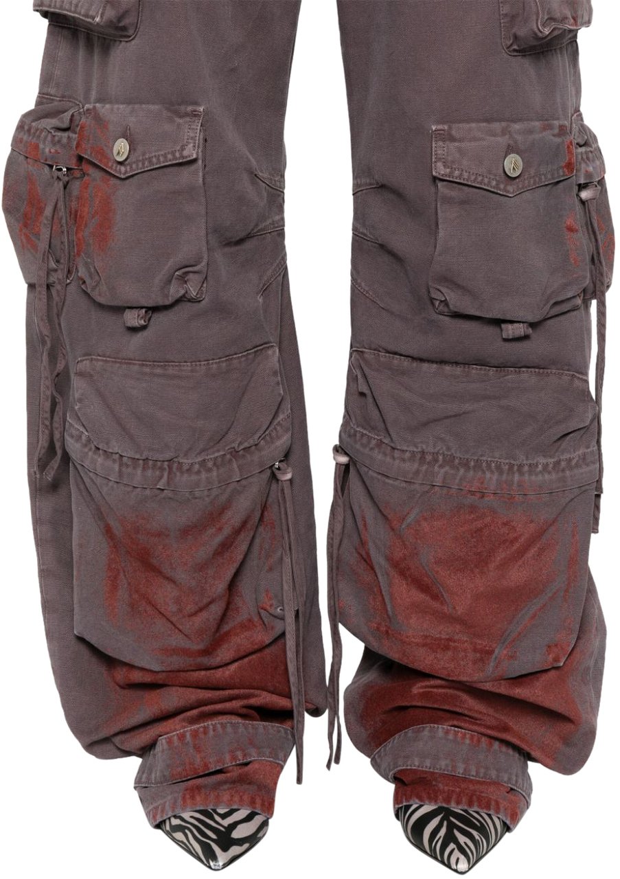 The Attico Jeans Red Rood