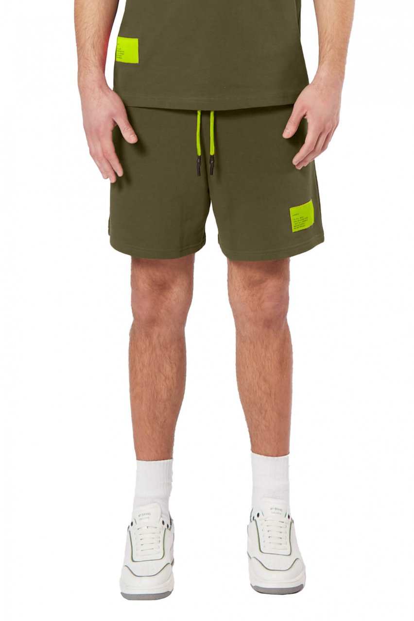 My Brand MYBRAND LABEL SHORT | ARMY Groen