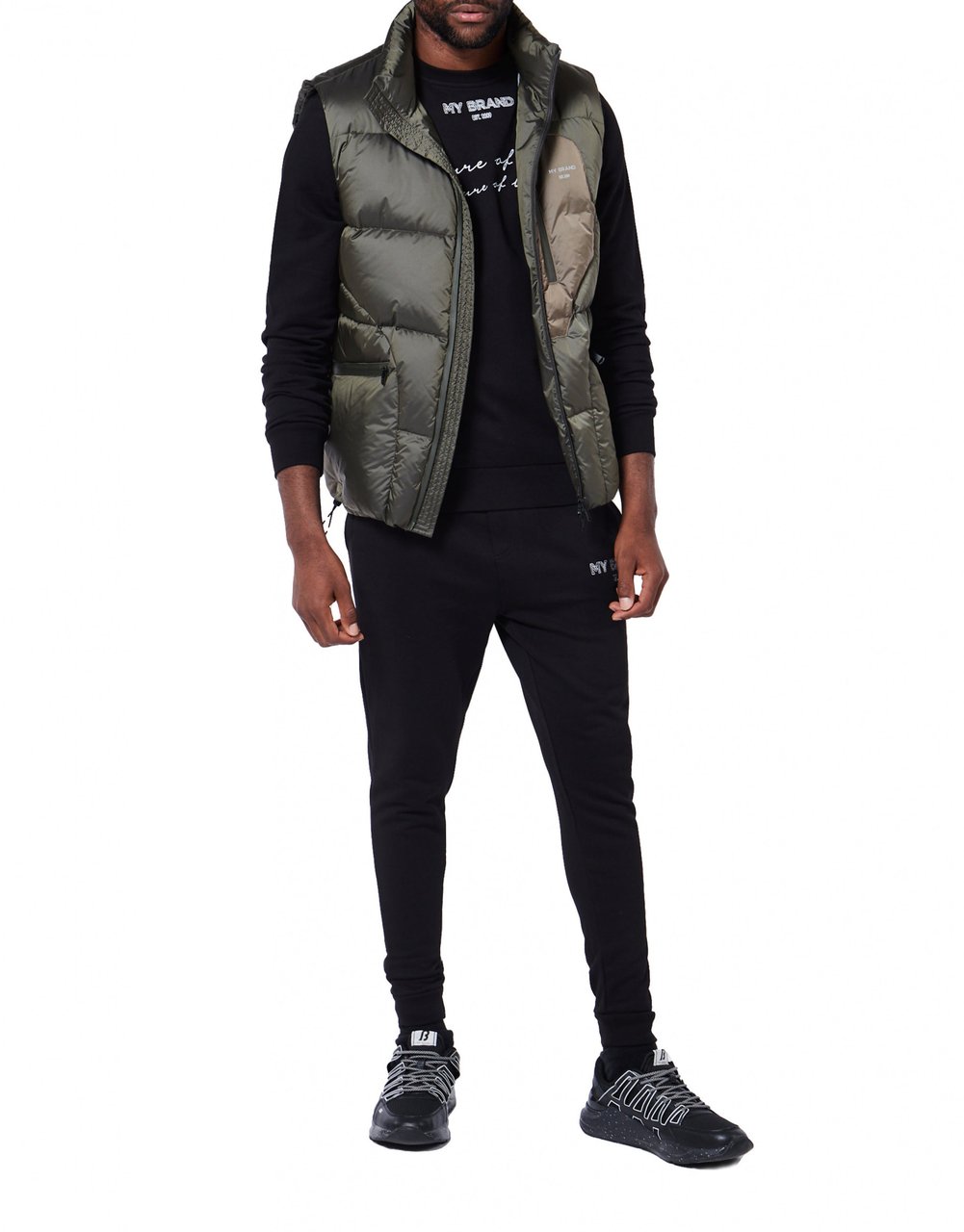 My Brand ANGEL REFLECTION JOGGING | BLACK Zwart