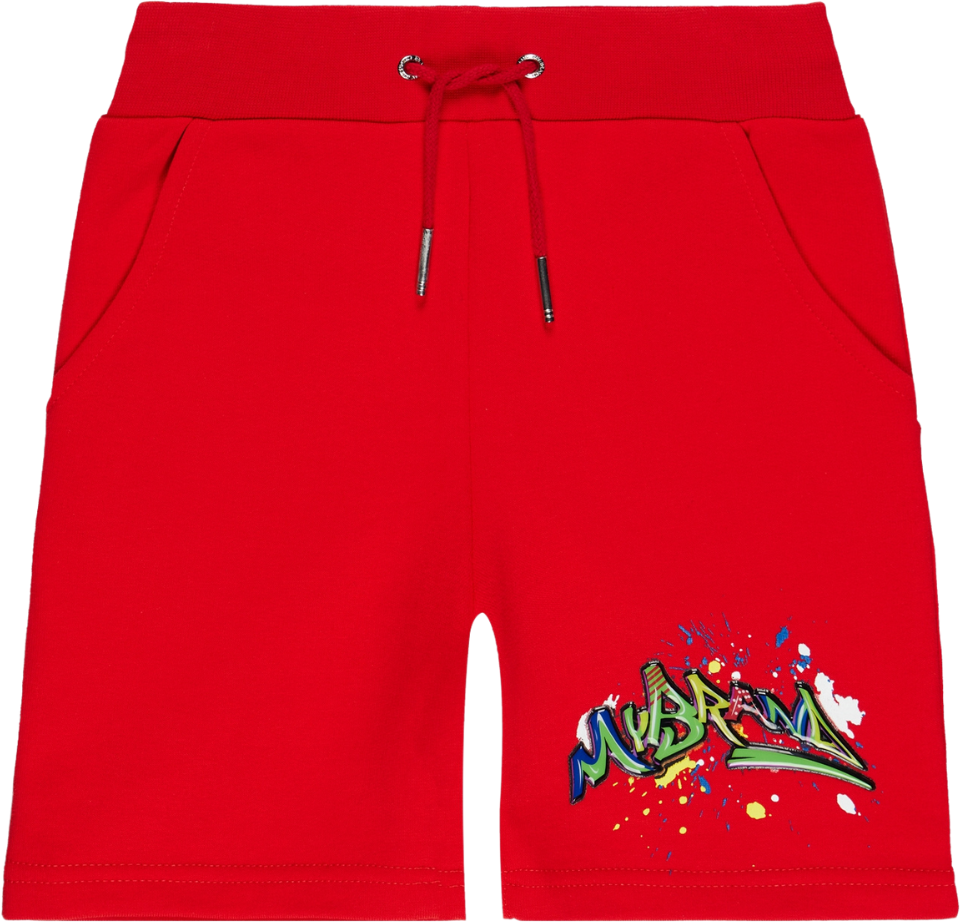 My Brand GRAFFITI SHORT PANT | RED Rood