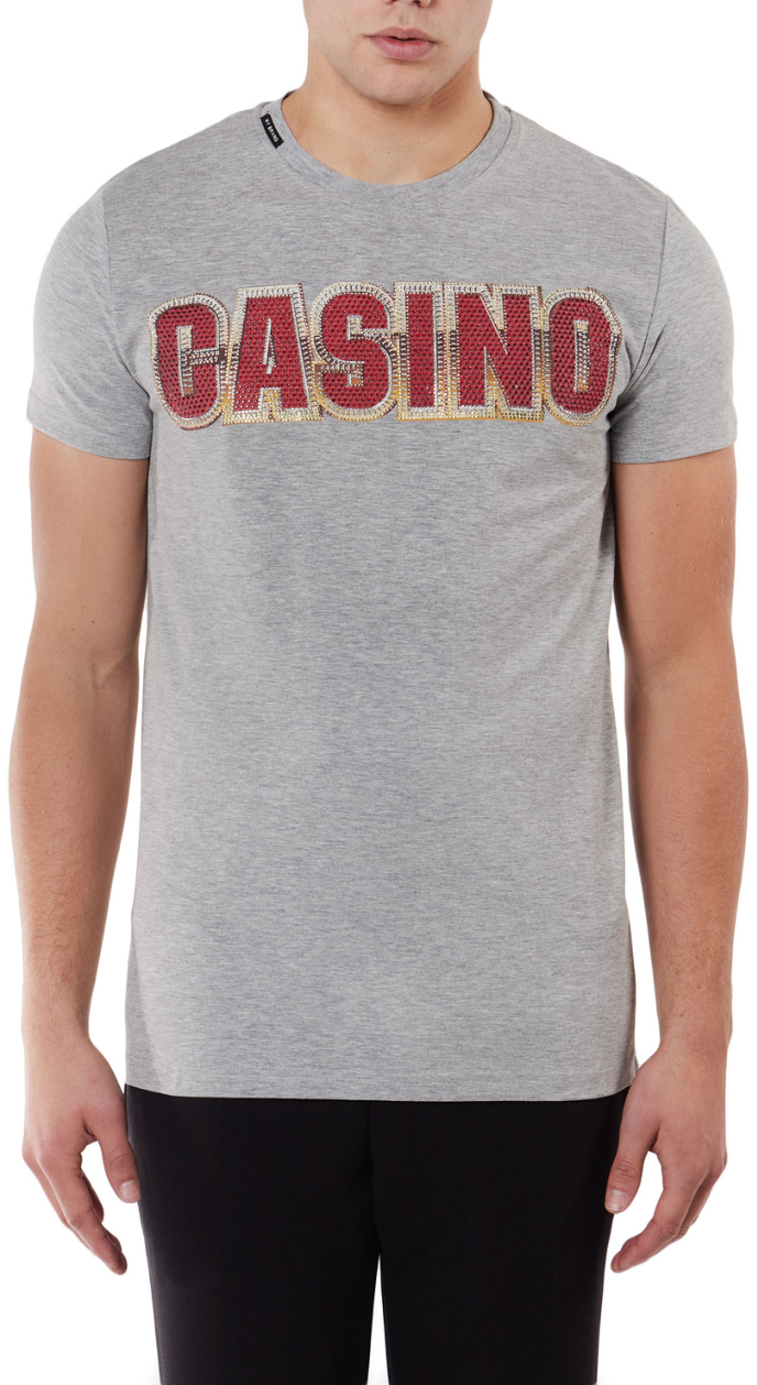 My Brand CASINO T-SHIRT | GREY Grijs