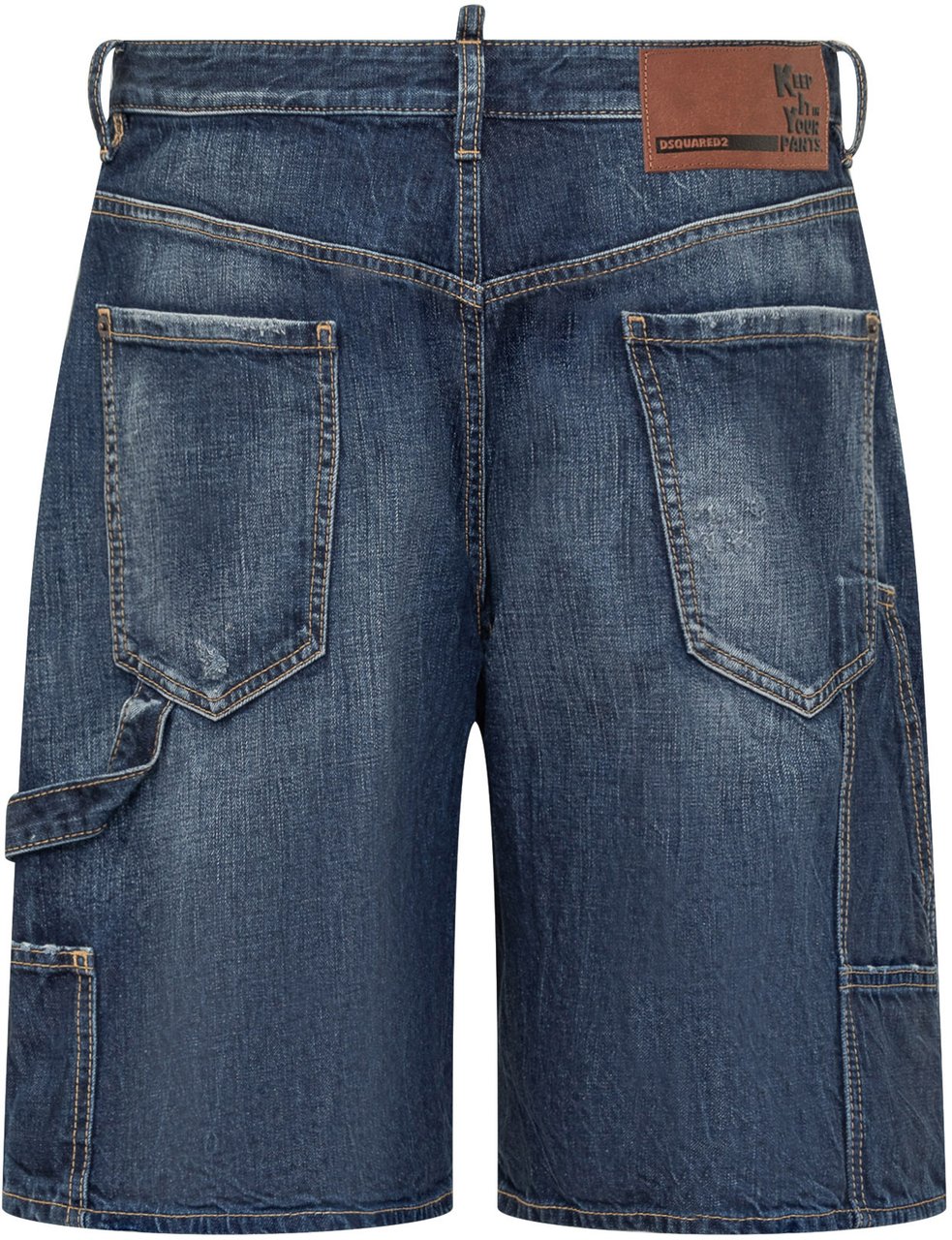 Dsquared2 Shorts Carpenter Blauw