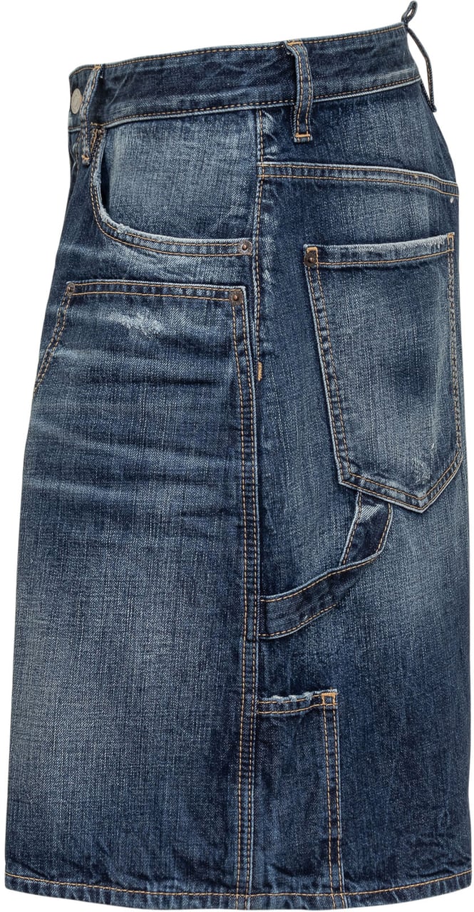 Dsquared2 Shorts Carpenter Blauw