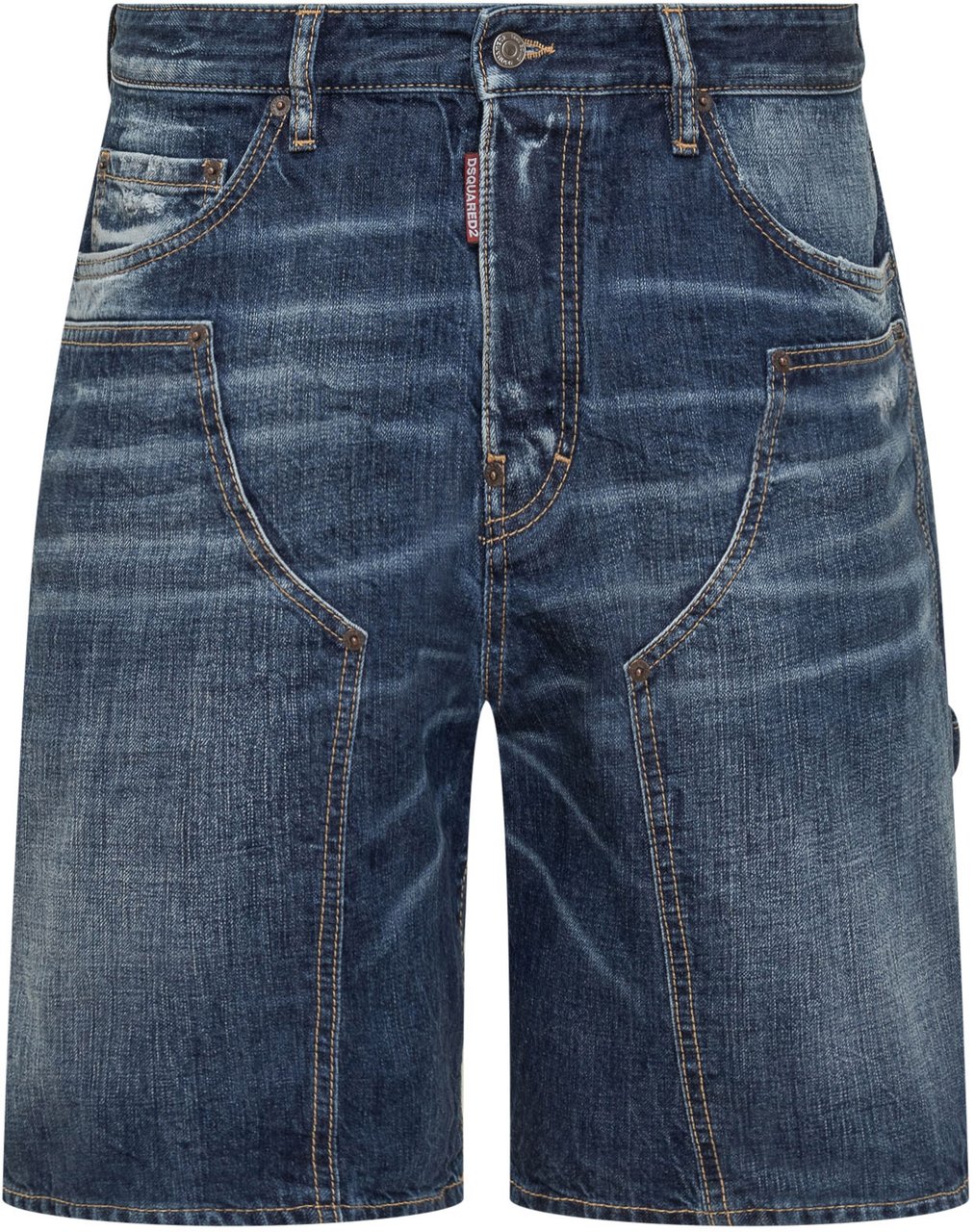 Dsquared2 Shorts Carpenter Blauw