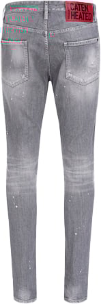 Dsquared2 Heren Pants 5 Pockets Grijs Grijs