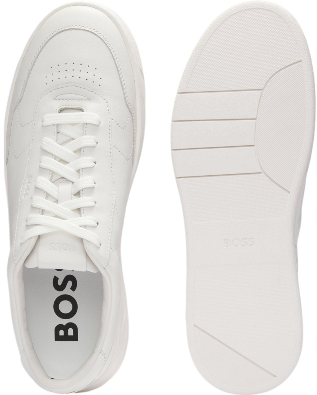 Boss Boss Sneakers White Wit