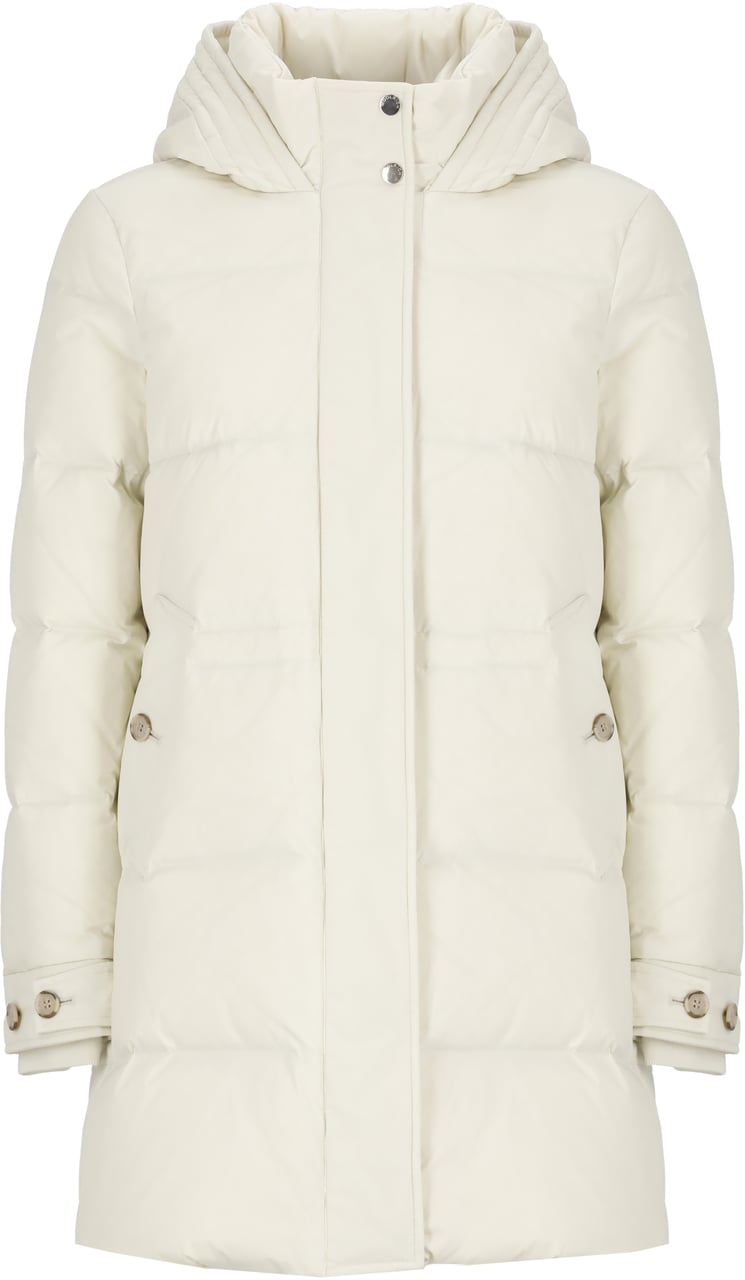 Woolrich Coats Ivory Wit