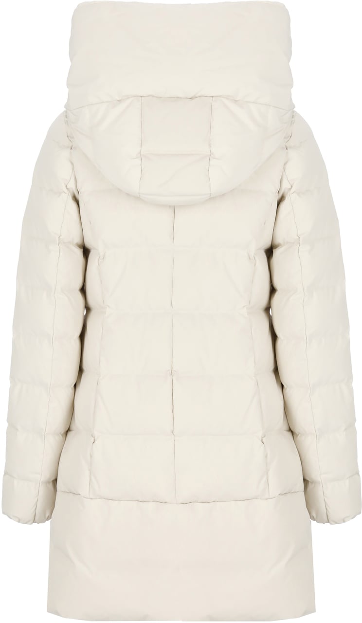 Woolrich Coats Milky Cream Wit